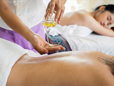 massage de la tête